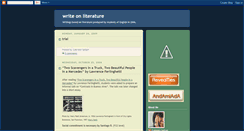 Desktop Screenshot of literaturepopups.blogspot.com