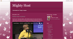 Desktop Screenshot of mightyhost.blogspot.com