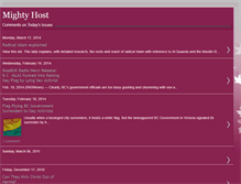Tablet Screenshot of mightyhost.blogspot.com