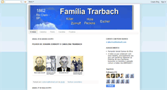 Desktop Screenshot of familiatrarbach.blogspot.com