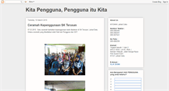 Desktop Screenshot of kitapengguna.blogspot.com