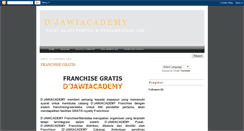 Desktop Screenshot of djawiacademy.blogspot.com