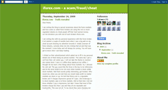 Desktop Screenshot of iforex-fraud.blogspot.com