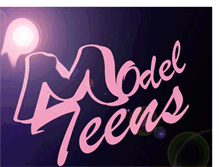 Tablet Screenshot of modelteenstv.blogspot.com