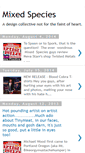 Mobile Screenshot of mixedspecies.blogspot.com
