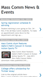 Mobile Screenshot of masscommnewsevents.blogspot.com