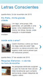 Mobile Screenshot of letrasconscientes.blogspot.com