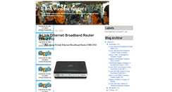 Desktop Screenshot of d-linkwirelessrouter.blogspot.com