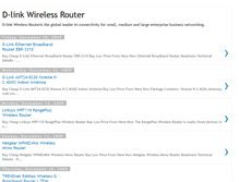 Tablet Screenshot of d-linkwirelessrouter.blogspot.com