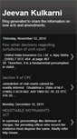 Mobile Screenshot of jeevankulkarni.blogspot.com