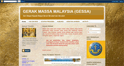 Desktop Screenshot of gerakmassa.blogspot.com