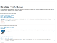 Tablet Screenshot of downloadfreesoftwares4u.blogspot.com