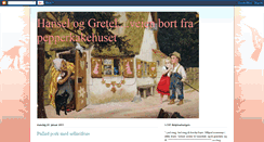 Desktop Screenshot of hanseloggretel.blogspot.com