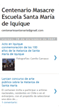 Mobile Screenshot of centenariosantamariaiquique.blogspot.com