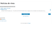 Tablet Screenshot of noticiasdevinos.blogspot.com