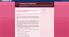 Desktop Screenshot of enlacexenlace.blogspot.com