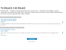 Tablet Screenshot of enlacexenlace.blogspot.com