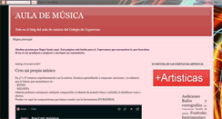 Desktop Screenshot of caparrosomusica.blogspot.com