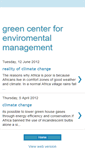 Mobile Screenshot of greencenterforenviromentalmanagement.blogspot.com