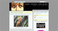 Desktop Screenshot of chplteens.blogspot.com