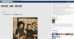 Desktop Screenshot of musememuse.blogspot.com