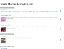 Tablet Screenshot of abortioncriticalthinking.blogspot.com
