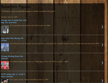 Tablet Screenshot of bobafettfigures.blogspot.com