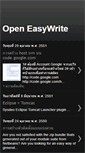 Mobile Screenshot of open-easywrite.blogspot.com