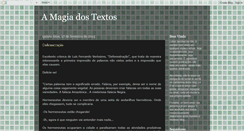 Desktop Screenshot of magiatextos.blogspot.com