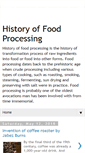 Mobile Screenshot of foodprocessinghistory.blogspot.com