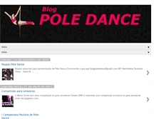 Tablet Screenshot of blogpoledance.blogspot.com