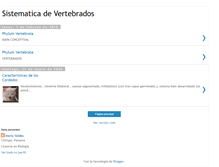Tablet Screenshot of mvertebrados07.blogspot.com