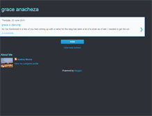 Tablet Screenshot of graceanacheza.blogspot.com