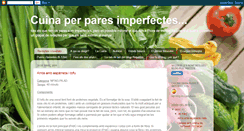 Desktop Screenshot of cuinaperparesimperfectes.blogspot.com