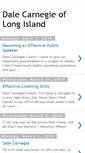 Mobile Screenshot of dalecarnegieoflongisland.blogspot.com