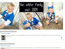 Tablet Screenshot of homeofthewhites.blogspot.com