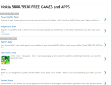 Tablet Screenshot of nokiagamespot.blogspot.com