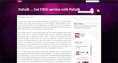 Desktop Screenshot of free-paltalk.blogspot.com