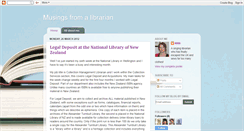 Desktop Screenshot of nikki-musingsfromalibrarian.blogspot.com