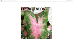 Desktop Screenshot of frenchneon.blogspot.com