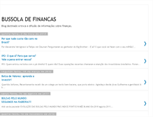 Tablet Screenshot of bussoladefinancas.blogspot.com