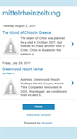 Mobile Screenshot of mittelrheinzeitung.blogspot.com