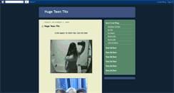 Desktop Screenshot of hugeteentits.blogspot.com