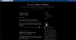 Desktop Screenshot of itsallaboutenergy.blogspot.com