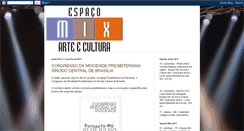 Desktop Screenshot of espacomixdearteecultura.blogspot.com