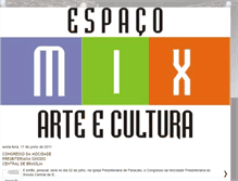 Tablet Screenshot of espacomixdearteecultura.blogspot.com