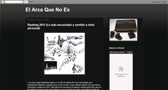 Desktop Screenshot of elarcaquenoes.blogspot.com