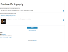 Tablet Screenshot of peartreephotography.blogspot.com