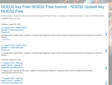 Tablet Screenshot of nod32keystrial.blogspot.com