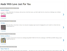 Tablet Screenshot of madewithlovejustforyou.blogspot.com